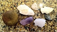 Arrowheads, Crystals & Marbles