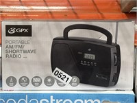 GOX SHORTWAVE RADIO RETAIL $30