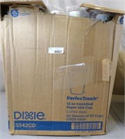 Dixie Perfect Touch 120z Insulated Hot Cups