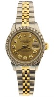 Rolex 69173 Lady Datejust 26 w/ Diamond Watch