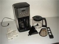 Cuisinart Coffee Maker w/Filters & Extra Pot