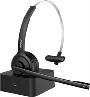Mpow M5 Pro Bluetooth Headset, Advanced Noise