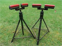 2 Adj Roller Feed Stands 21x21
