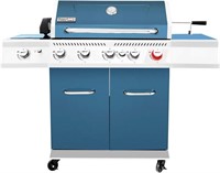 5-Burner BBQ Cabinet Style Propane Gas Grill