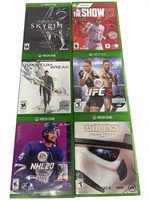 XBOX ONE GAMES - LOT OF 6