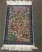 Oriental Wood Area Rug