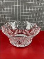 LEADED GLASS/CRYSTAL? DECORATIVE BOWL