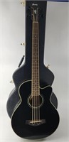 IBANEZ MODEL BK-14 4-STRING ACOUSTIC BASS W/ CASE