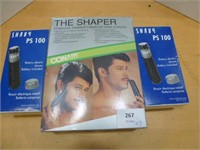 2 Electric Shavers / Trimmer