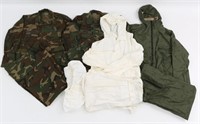 US ARMY CAMOUFLAGE UNIFORMS LOT