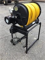 Hannay Electric Hose Reel on Stand