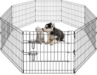 PEEKABOO Dog Pen Pet Playpen Dog Fence Indoor Fold