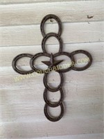 Iron horseshoe cross