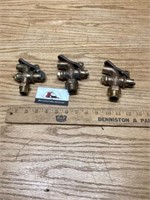 Brass shut off valves