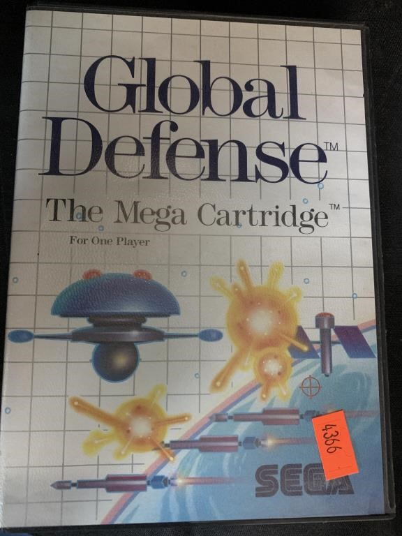 SEGA GLOBAL DEFENSE VIDEO GAME