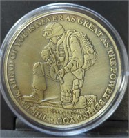 Veteran challenge coin