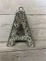 Bedazzled letter A