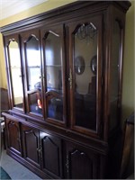 Beautiful 2 Piece China Cabinet