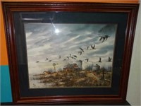 D. TAYLOR - Signed & #'d Print : Geese