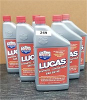 6 - 946 mL Lucas Synthetic 5W-40 Oil