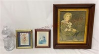 Vintage / Antique Wall Art Featuring Children