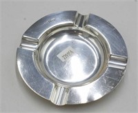 Vintage sterling silver ashtray