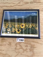 JACK KENNER MOUNTAINS AND SUNFLOWERS