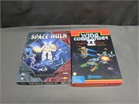 2 Big Box PC Games Space Hulk 40K Wing Commander