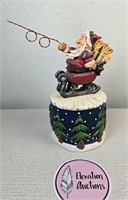 David Frykman Santa Round Lidded Box