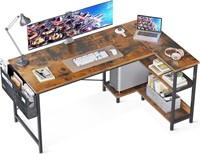 ODK Small L Shaped Computer Desk, 55 Inch