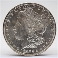1882-S Morgan Silver Dollar - AU