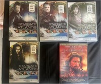 Lot of of DVDs- full season of Stargate,