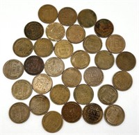 1930’s-1950’s wheat pennies