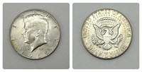 1969-D silver clad Kennedy Half Dollar