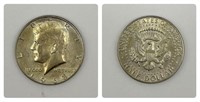 1968-D Silver Clad Kennedy half dollar