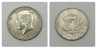 1966 silver clad Kennedy Half Dollar