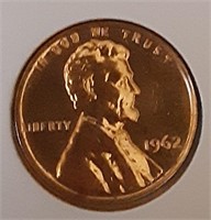 PROOF LINCOLN CENT-1962-P