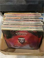 Box lot - approximately 35 record albums - Culture