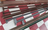 6 sets metal / angle iron bed rails spare welding