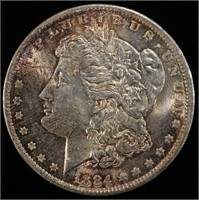 1884-O MORGAN DOLLAR CH BU COLOR