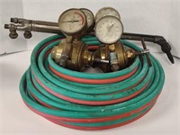 Smith-Weld Welding Torch, Airco Pressure Gauges &