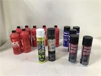 MISC NEW STOCK OF SPRAYS AND BOTTLES