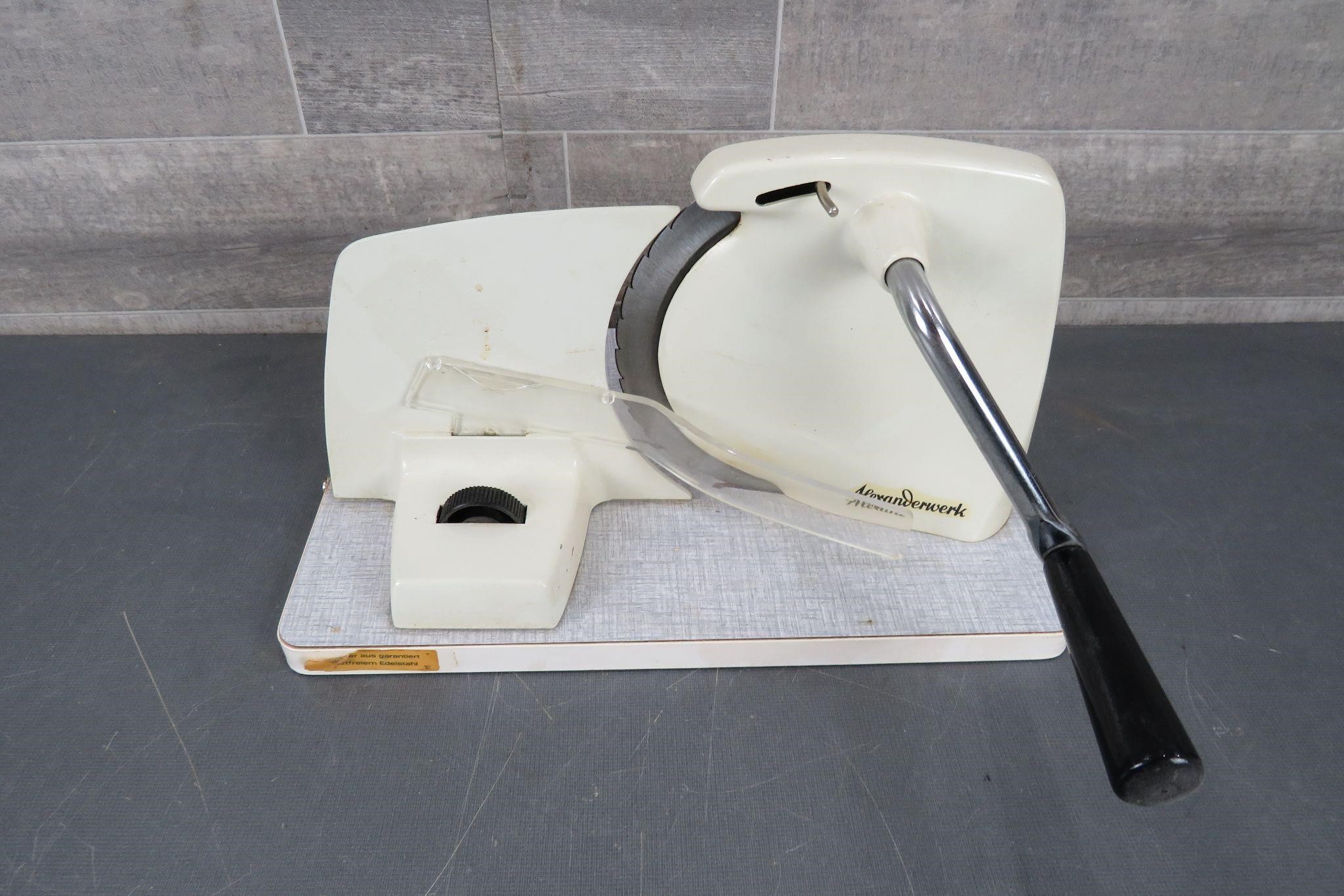 ALEXANDERWERK MANUAL MEAT SLICER