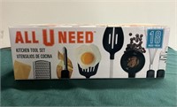 18 Piece All u need kitchen tool set