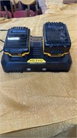 Dewalt DCB102 job site charging station with usb