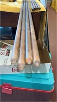 Lot of 4.5 in diameter x 8 foot Copper coated