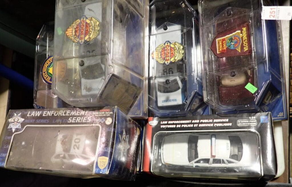 DIE CAST CARS W/ CODE 3, MIGHTY MAX