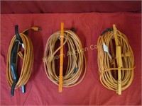 Extension Cords Approx. 50ft long 3pc lot