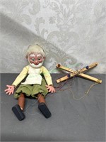 Pelham puppets (old Man)