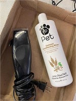 Pet Shampoo and Clippers